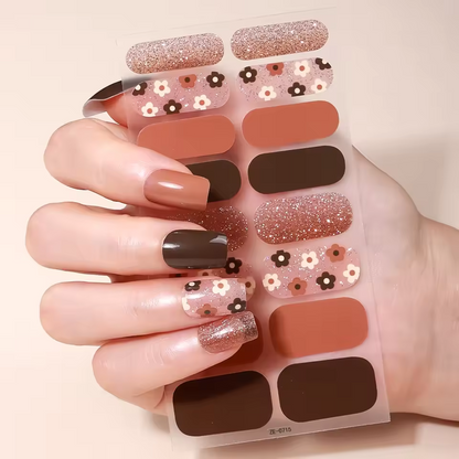 Flowers Nail Strips