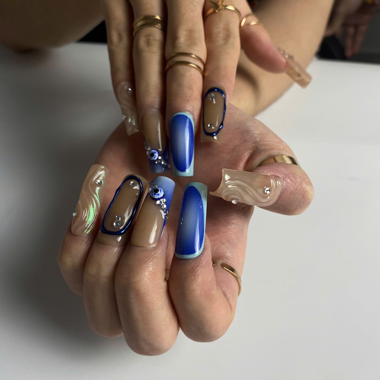 Mystic Blue Evil Eye