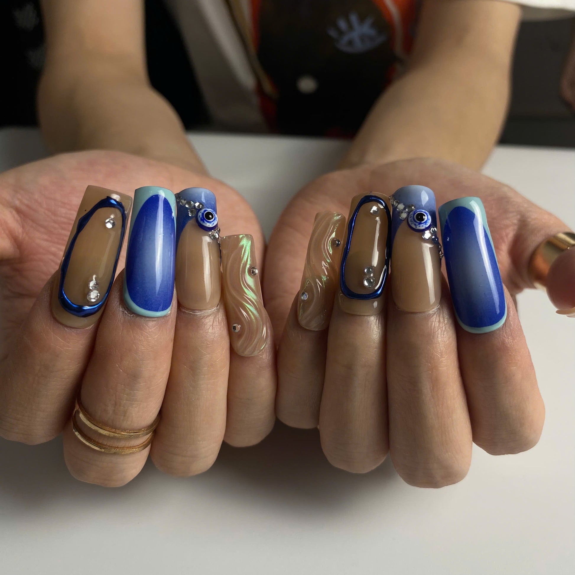 Mystic Blue Evil Eye