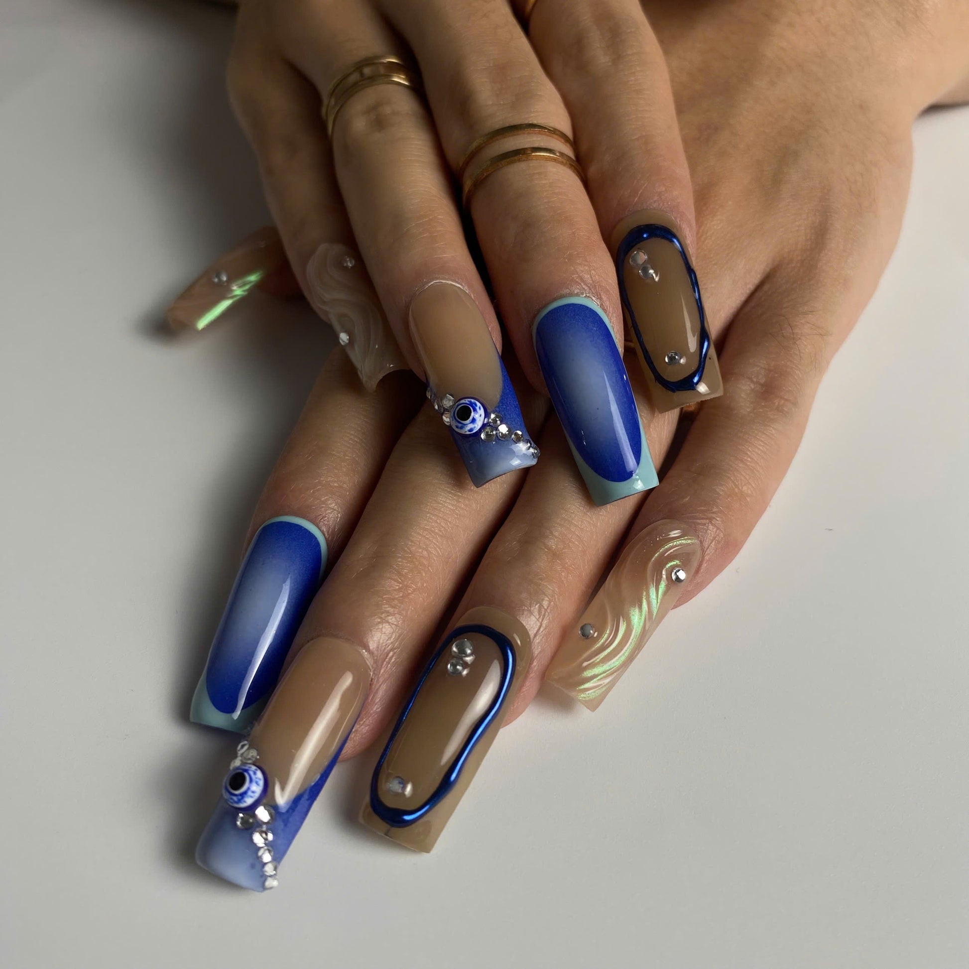 Mystic Blue Evil Eye